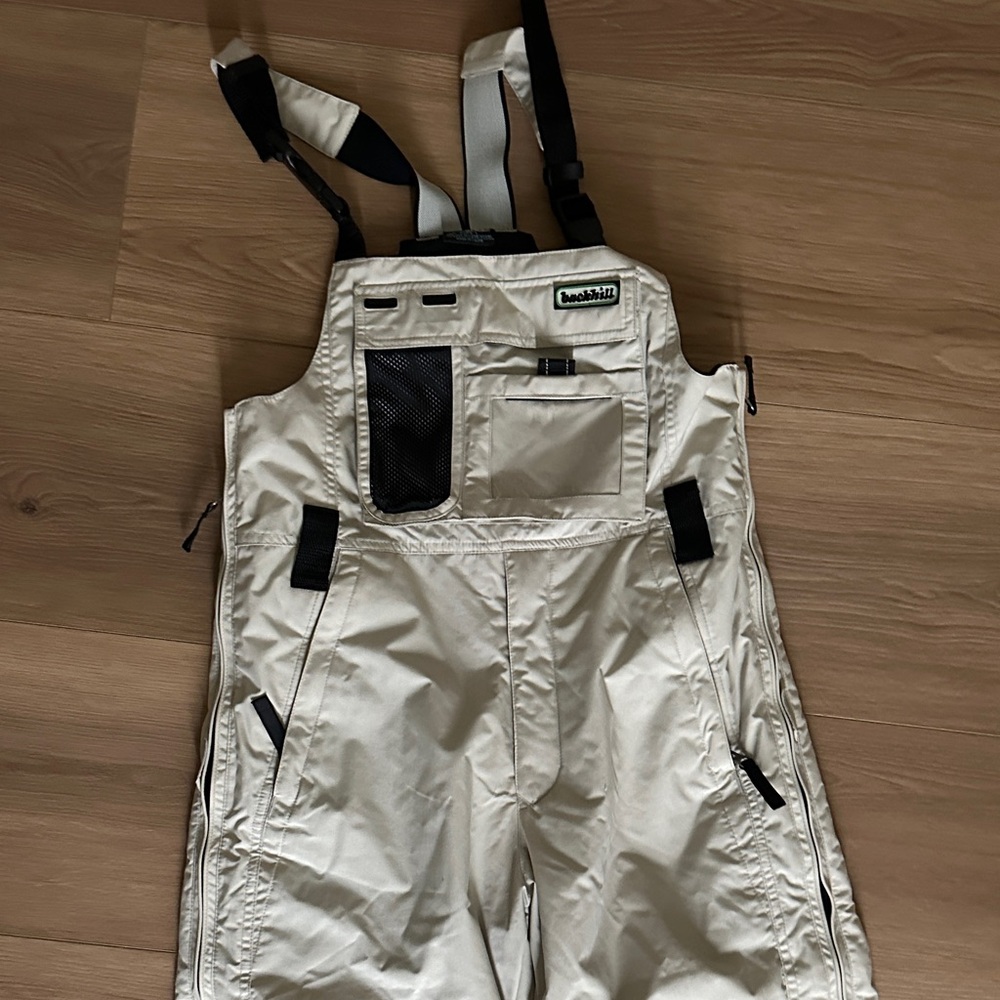 Burton Boys Cream Snow Bib Overalls